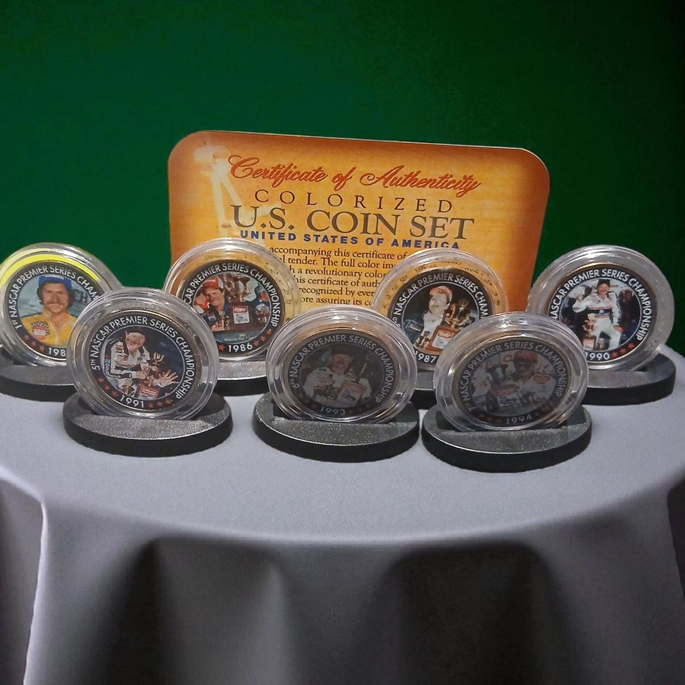 Source Unknown Colorized U.S. Coin Set